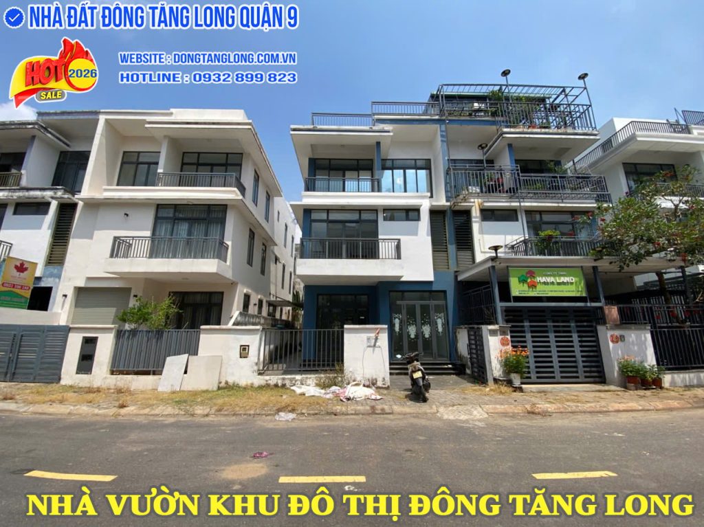 Nhà vườn khu đô thị Đông Tăng Long