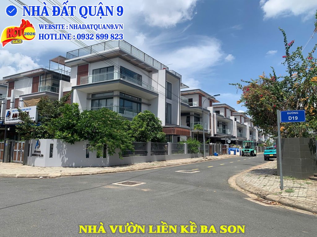 Công trình nhà vườn liên kề Ba Son