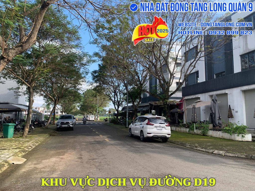 Dịch vụ hàng ăn Shophouse đường D19