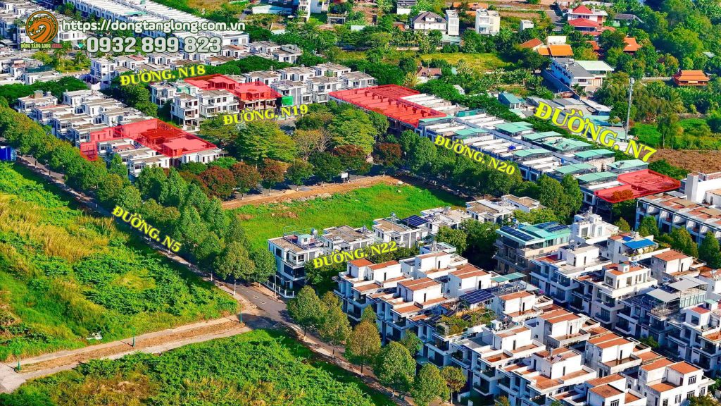 Hình ảnh khu nhà ở thấp tầng Thăng Long