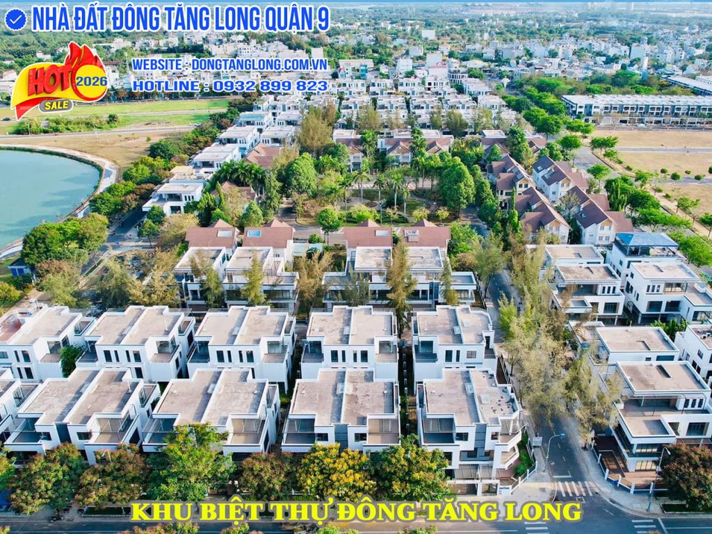 Khu biệt thự Đông Tăng Long The Collectors Quận 9