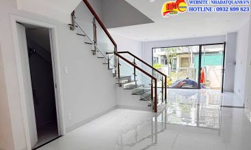 Khu vực tầng 1 nhà phố Ba Son hoàn thiện Đông Tăng Long