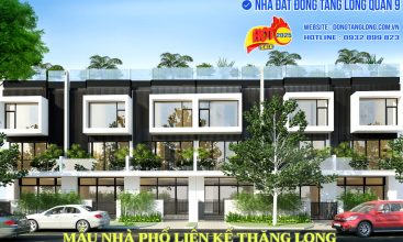 Mẫu nhà phố liên kế Thăng Long