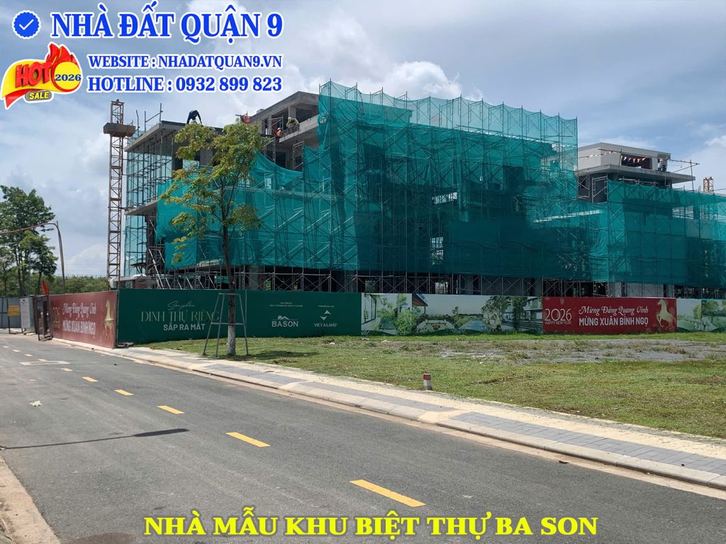 Mẫu biệt thự khu dinh thự Ba Son