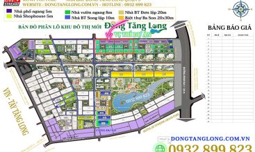 Vị trí dự án Ba Son Đông Tăng Long