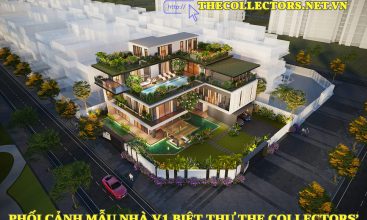 Mẫu nhà V1 biệt thự The Collectors' Đông Tăng Long