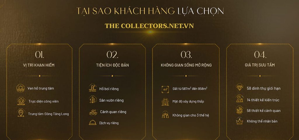 Tại sao khách hàng lựa chọn The Collectors'