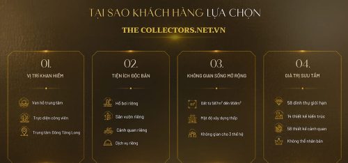 Tại sao khách hàng lựa chọn The Collectors'